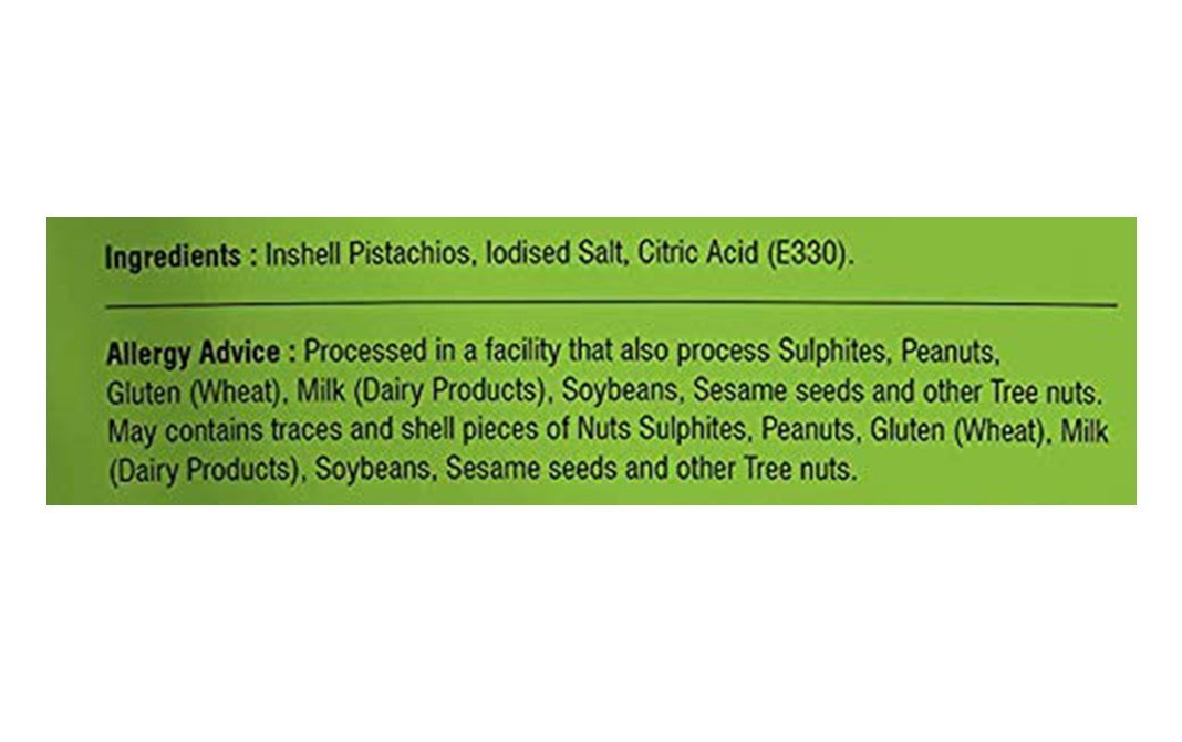 Nakodas Roasted & Salted American Pistachios (Silver)   Pack  250 grams